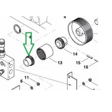 Напівмуфта шліцева Kverneland AC498262 (АС498262)